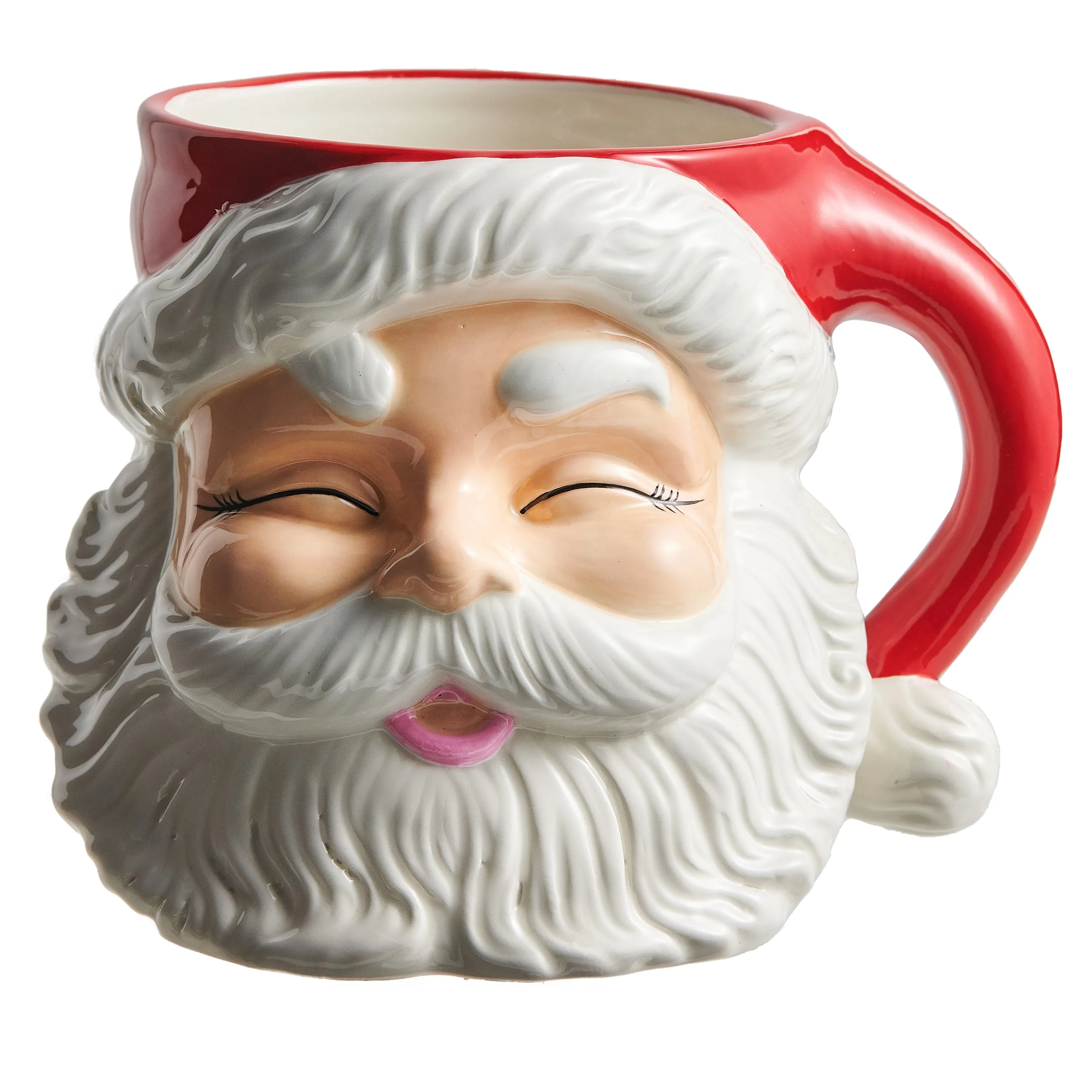 Retro Santa Container- 2 Sizes