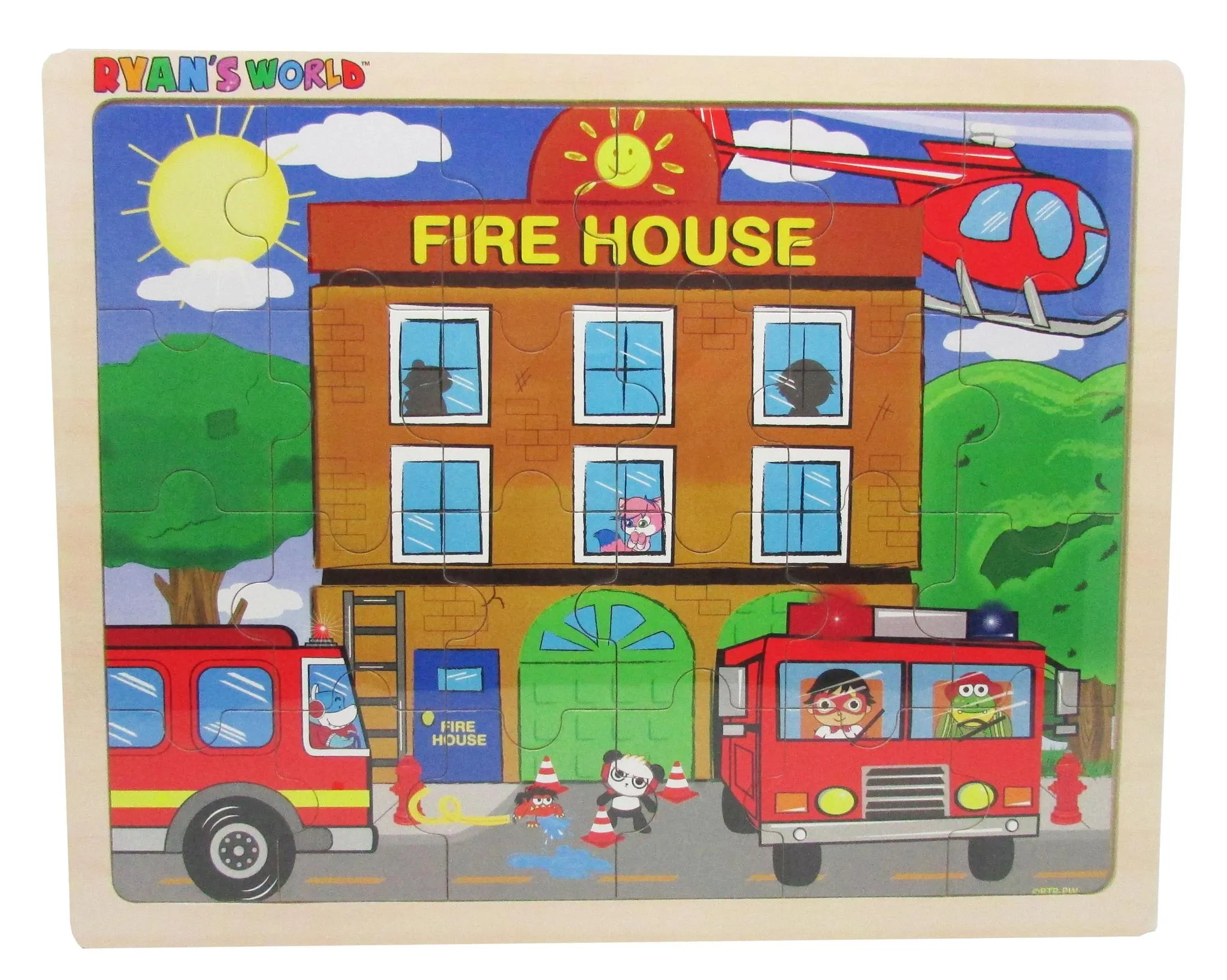 Ryan's World Jigsaw Puzzle Assortment: Red Dino and Friends, Food Truck, Pirate Adventure