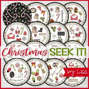 Seek IT! {Christmas Edition} PRINTABLE Matching Game