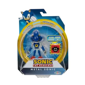 Sonic 4 Inch Wave 13 Figure - Modern Metal Sonic