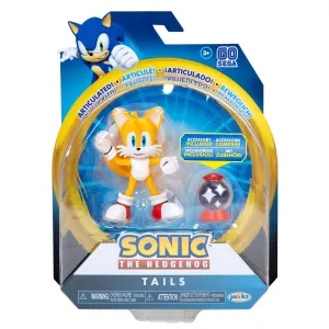 Sonic The Hedgehog 4 Inch Figure - Tails With Invincibility Item