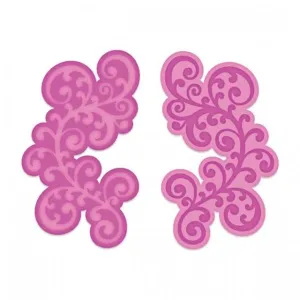 Swirly Border Accents Die