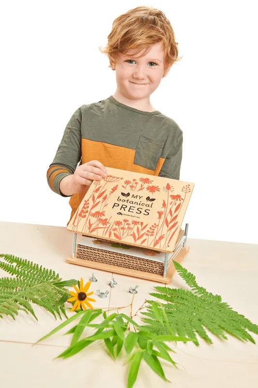 Tender Leaf Toys My Botanical Flower Press