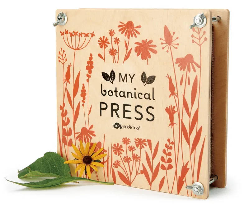 Tender Leaf Toys My Botanical Flower Press
