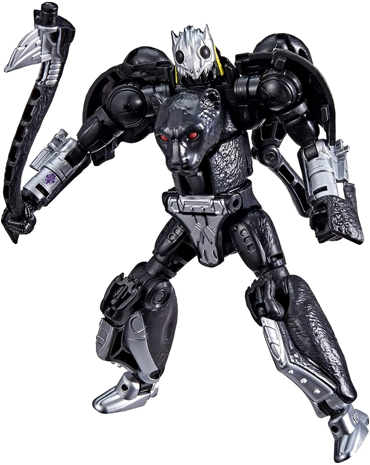 Transformers Toys Generations War for Cybertron: Kingdom Deluxe WFC-K31 Shadow Panther Action Figure - Kids Ages 8 and Up, 5.5-inch