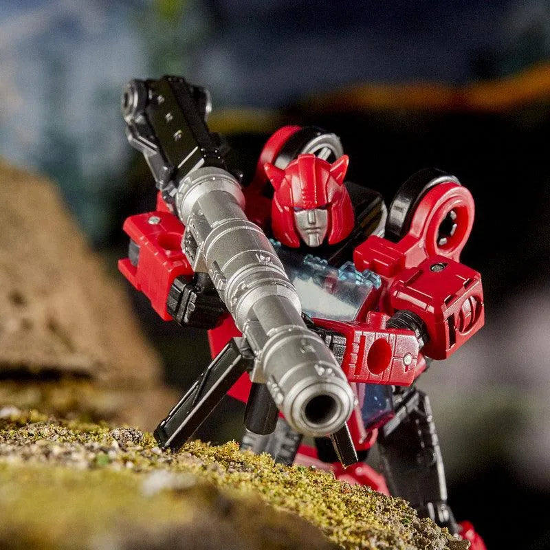 Transformers Toys Generations War for Cybertron:Earthrise Deluxe WFC-E7 Cliffjumper Action Figure, Ages 8 and Up
