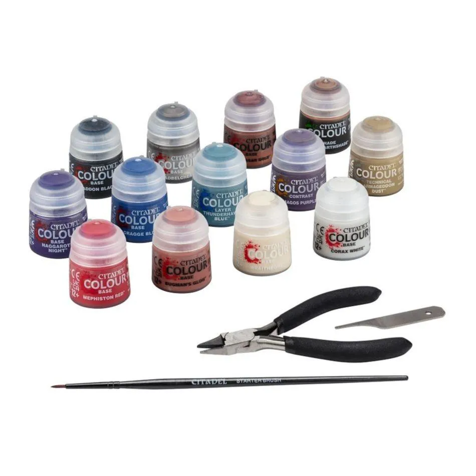 Warhammer 40K Paints   Tools Set (Tyranids)