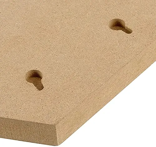 Whittlewud 4 Pack 12 Inches MDF Board, Unfinished Wood, Durable Wood Boards for Crafts, DIY Art Project, Painting, Decorate.